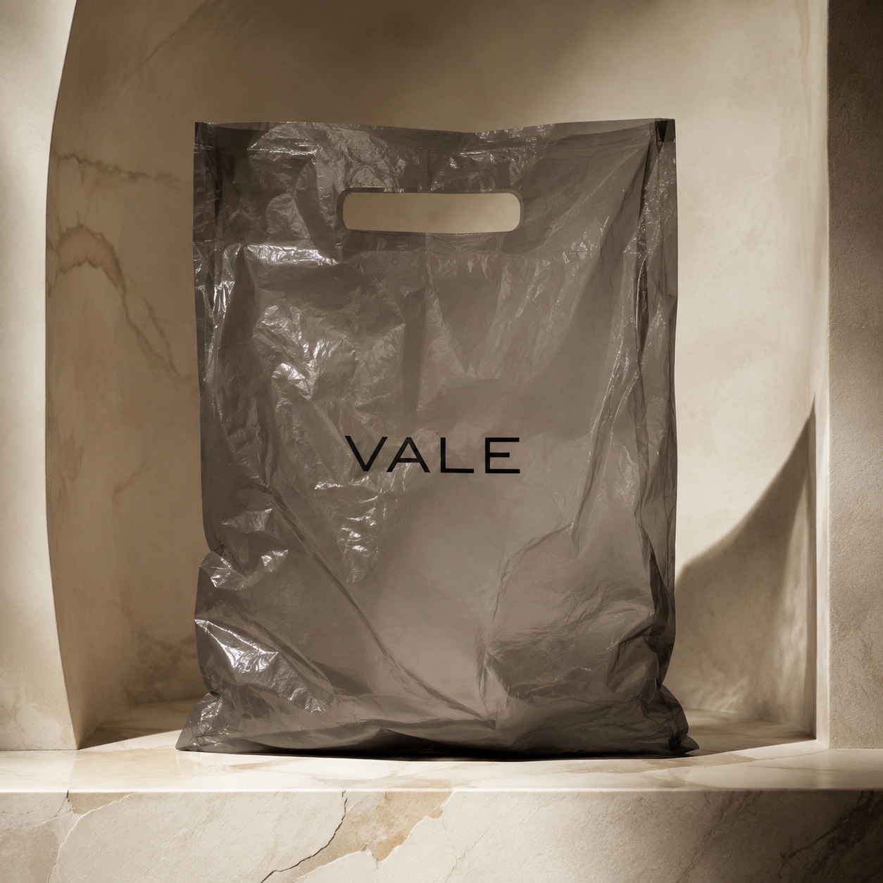Plastic shopping bags